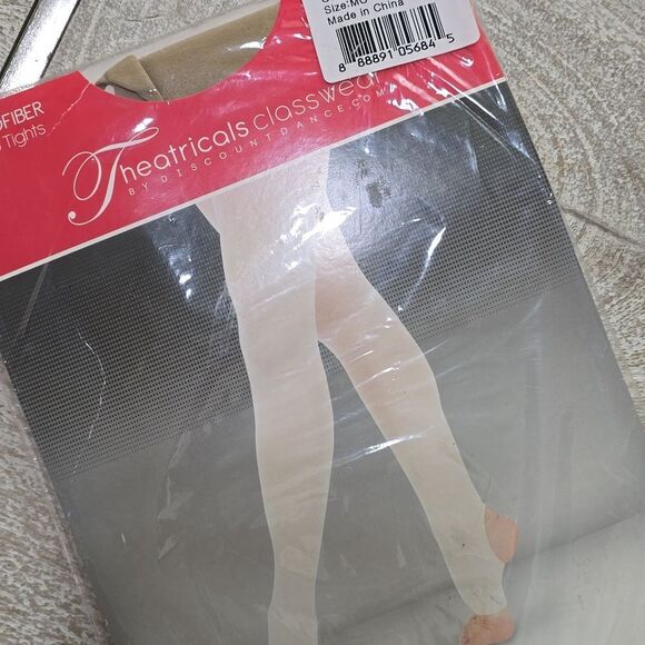 Theatricals Classwear Kids Dance Stirrup Tights - Picture 6 of 11